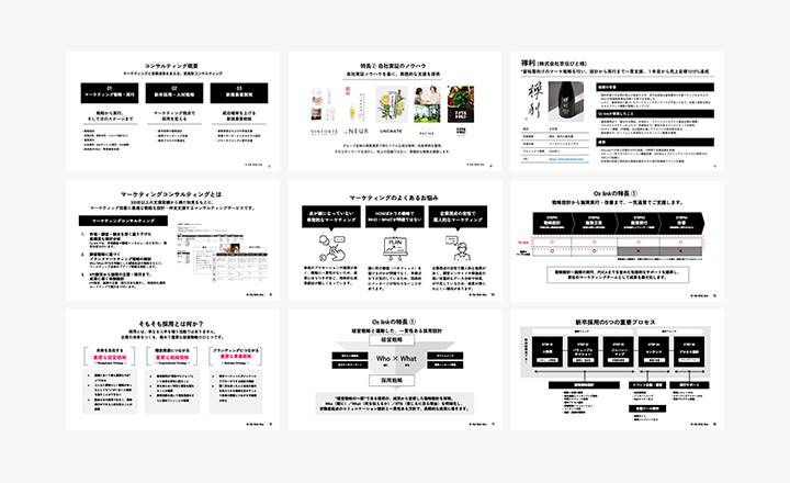 Oz link（オズ・リンク）の全体像がわかる資料セット